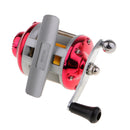 Portable Ice Fishing Rod and Reel Combo with / Lines /Float/ Scissor/ Space Bean /Hook /Bell/ Sinker /Snaps
