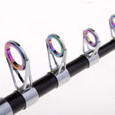 Telescopic Fishing Rod and Reel Combos Spinning Reel Fishing Pole Sets with Line Lures and Fishing Carrier Case