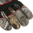 1 Pair Camouflage Hunting Gloves Full Fingers Gloves Warm Outdoor Sport Photography Fishing Gloves with Adjustable Wrist