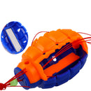 Orange & Blue Mine, Explosion Hooks, Carp Fishing Bait Holder Feeder, with 6pcs Sharp Hooks