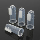 4pcs Baby Children Finger Teeth Clean Clear Gum Toothbrush Massage Brush Soft Silicone Toothbrush