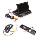Car Vehicle License Plate Frame Rear Reversing Camera Kit  Night Vision + 4.3" Monitor Kits