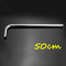 20/40/50cm Square Chrome Wall Mount Shower Extension Arm for Bathroom Rain Shower Head