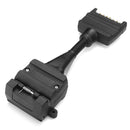 7Pin Female To 12Pin Male Trailer Adapter Electric Tow Converter Plug