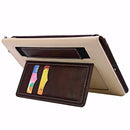 Multifunctional Card Slot Lanyard Leather Case For iPad Mini 4