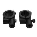 8/10mm Motorcycle Bicycle Side Mirrors Holder Clamp Adaptor Bracket For 22mm Handlebar