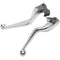 Wide Blade Chrome Clutch Levers For Harley XL 883L Superlow Sportster