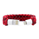 IPRee EDC Outdoor Survival Bracelet Camping Emergency Paracord Tool Kits USB Data Cable For iPhone