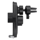 USAMS Intelligent Automatical Lock 10W Qi Wireless Fast Charge Car Mount Air Vent Holder for Mobile Phone