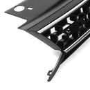 Car Front Bumper Black Mesh Grille With Chrome Trim For VW Jetta GTI Golf MK6 10-14