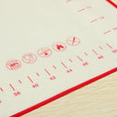 Honana Platinum Silicone Dough Fondant Mat Glass Fiber Reinforced  60 x 40cm Baking Mat