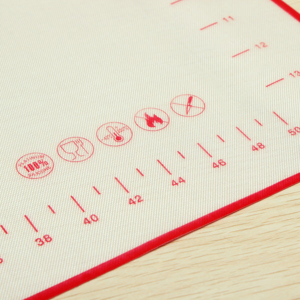 Honana Platinum Silicone Dough Fondant Mat Glass Fiber Reinforced  60 x 40cm Baking Mat