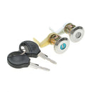 Car Lockcraft Door Lock with 2 Keys Front Left Right for 1998-2009 PEUGEOT 206