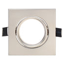 Square Rotation LED Downlight Ceiling Lamp Bracket for 70-75mm GU10 MR16 Light Bulb