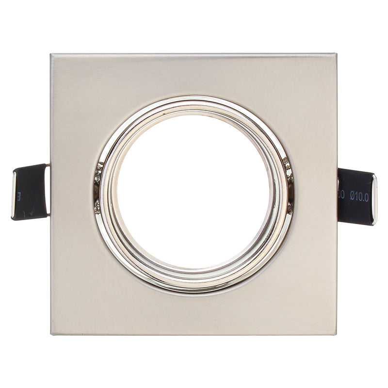 Square Rotation LED Downlight Ceiling Lamp Bracket for 70-75mm GU10 MR16 Light Bulb
