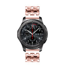 22mm Fashion Luxury Stainless Steel Watch Band for Samsung S3 Smart watch