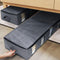 Large Capacity Under Bed Storage Bag with 5 Clear Window for Clothing Shoes Blankets Clothes Storage Bag
