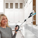 Ratcheting Grabber Reaching Aid Pick Up Tool Glass Clamp Sewer Garbage Tongs with LED Light Magnet