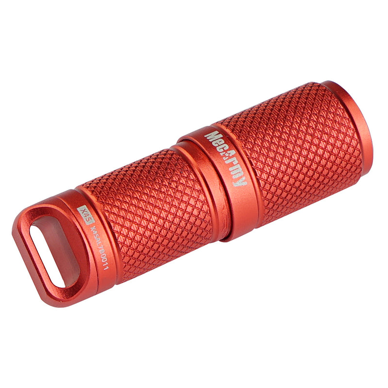 MecArmy Illumine X4S 130 Lumens Mini Keychain Flashlight 130lm Work Lamp Hunting Camping Emergency Lantern