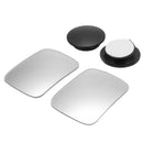 2 Pcs 360 Car Truck Blind Spot Mirror Wide Angle Convex Rear Side View Mirror
