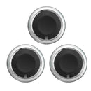 3PC FIT FOR TOYOTA bB SCION xB 03-07 Volume Control SWITCH KNOB HEATER BUTTONS DIALS A/C COVER