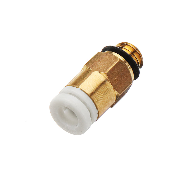 10pcs Creality 3D M6 Thread Nozzle Brass Pneumatic Connector Quick Joint For 3D Printer Remote