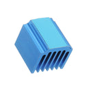 4PCS Blue TMC2100 LV8729 Stepper Motor Driver Cooling Heatsink With Back Glue For 3D Printer