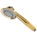Gold 3 Function Shower Head 1.5 Metre Hose With Water Saving Bracket