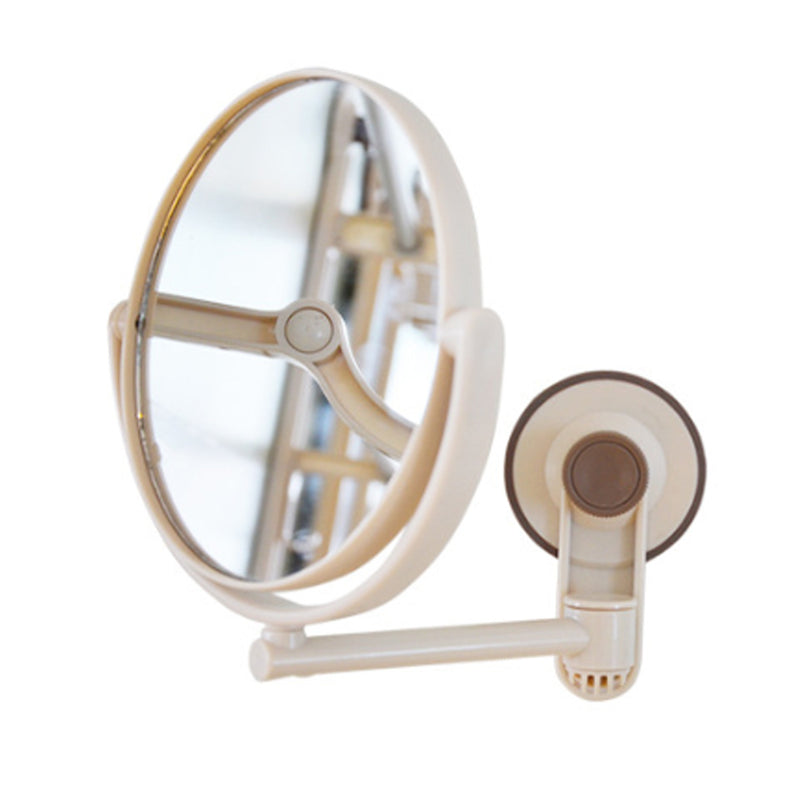 360 Suction Cup No Fog Free Shaving Shave Bathroom Makeup Double-sided Mirrors