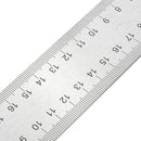 Drillpro 90 Degree Angle Ruler 300mm Stainless Steel Metric Marking Gauge Woodworking Square Wooden Base