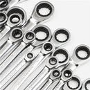 Raitool HT01 Chrome Vanadium Steel Metric Ratchet Spanner Gear Wrench Fixed Head 6-32mm