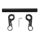 Black Bike Flashlight Holder Handle Extender Mount Bicycle Bracket Accessories