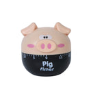Cartoon Pig Timer Cute Alarm Time Manager Kitchen Baking Tools