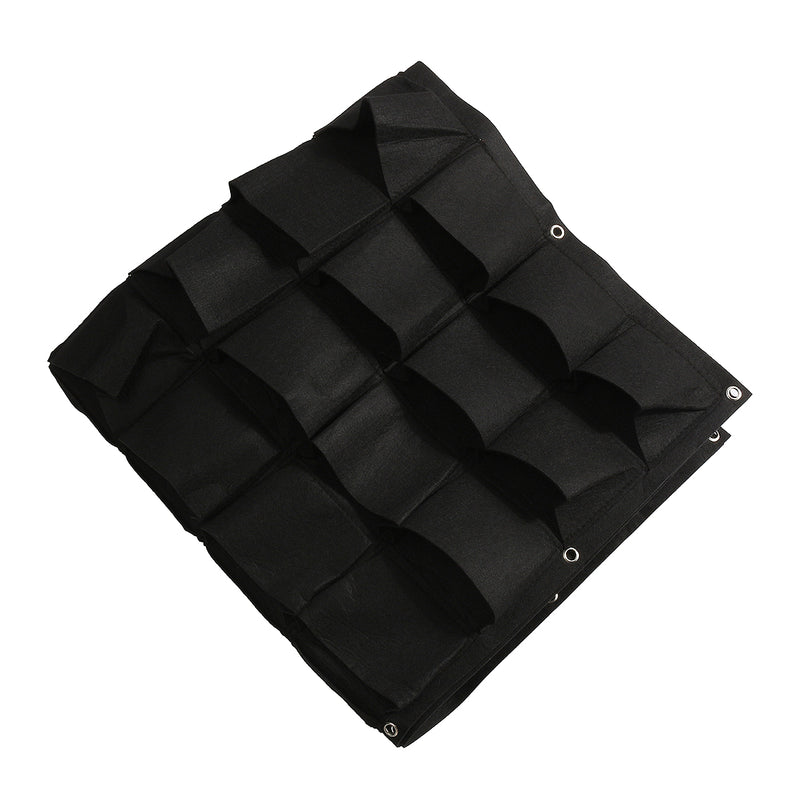 64 Pocket Garden Planter Wall Hanging Herbs Plant Seedling Bags Home Decor