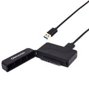 OImaster USB 3.0 Adapter To SATA External Laptop Converter 2.5 "Hard Drive Audio Cable