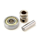 5Pcs Multi Materials2.0 Extruder Gears + 625ZZ Bearings with Shafts Kit for Prusa i3 MK2.5/MK3 3D Printer Part
