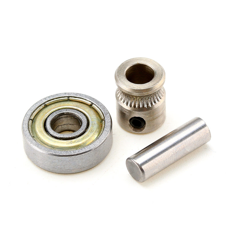 5Pcs Multi Materials2.0 Extruder Gears + 625ZZ Bearings with Shafts Kit for Prusa i3 MK2.5/MK3 3D Printer Part