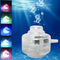 1W Aquarium Fish Tank Submersible LED Spotlight Air Bubble Light Underwater Lamp AC110V-220V