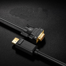 UGREEN DP105 DP Male To VGA Male Cable 1080P Dual Display Video Cable Connector Adapter for HDTV PC