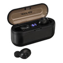 TWS Wireless bluetooth5.0 Earphone 3500mAh Smart Touch Dual LED Display 8D Hifi Sports Headphone With Charging Box