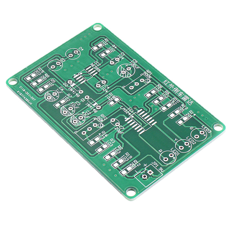 Infrared Parking Sensor Kit Infrared Reversing Speed Reminder Electronic PCB Circuit Board Production DIY Kit