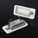 AMBOTHER LED License Plate Lights White 2PCS For Audi A3 A4 A5 A6 Q7