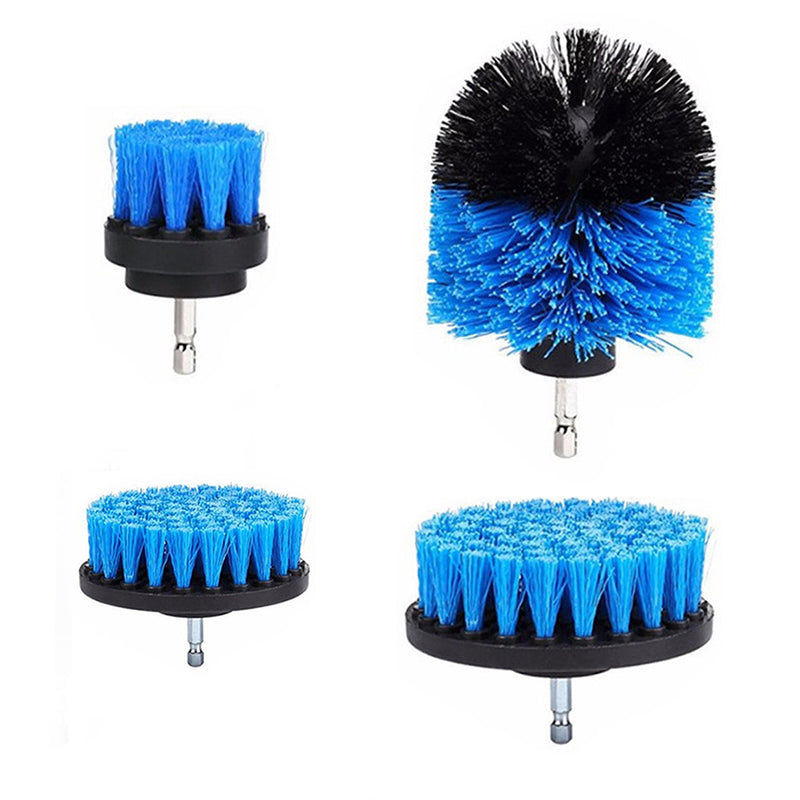 4pcs 2/3.5/4/5 Inch Electric Drill Brush Cleaning Brush Tool