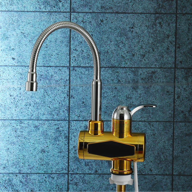 3000W 220V Temperature Instant Heater Faucet Tap Display Hot Water Heater