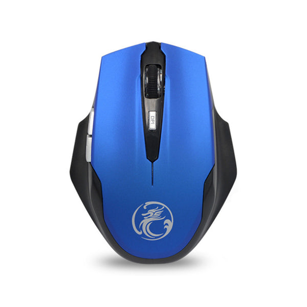 IMICE G-1900 2.4GHz Wireless 1600DPI Mouse Mute Rechargeable Mouse Ergonomic Design Optical Gaming Mouse