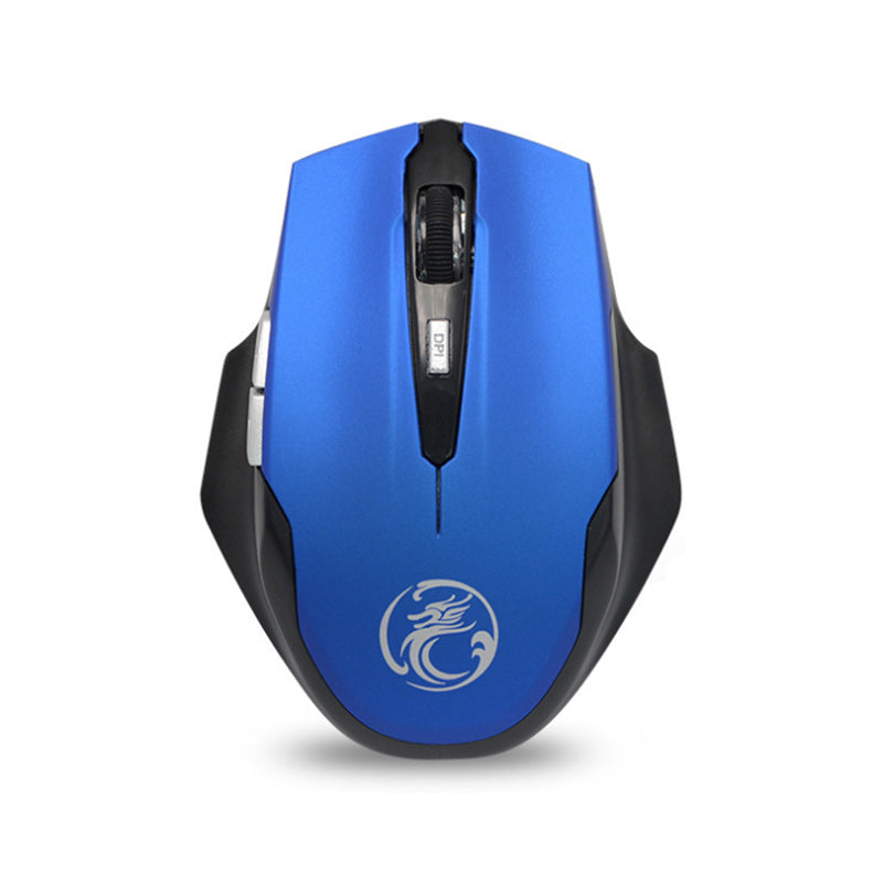 IMICE G-1900 2.4GHz Wireless 1600DPI Mouse Mute Rechargeable Mouse Ergonomic Design Optical Gaming Mouse