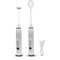 Milk Frother Electric Egg Beater USB Charging Mixer for Coffee Drink Portable