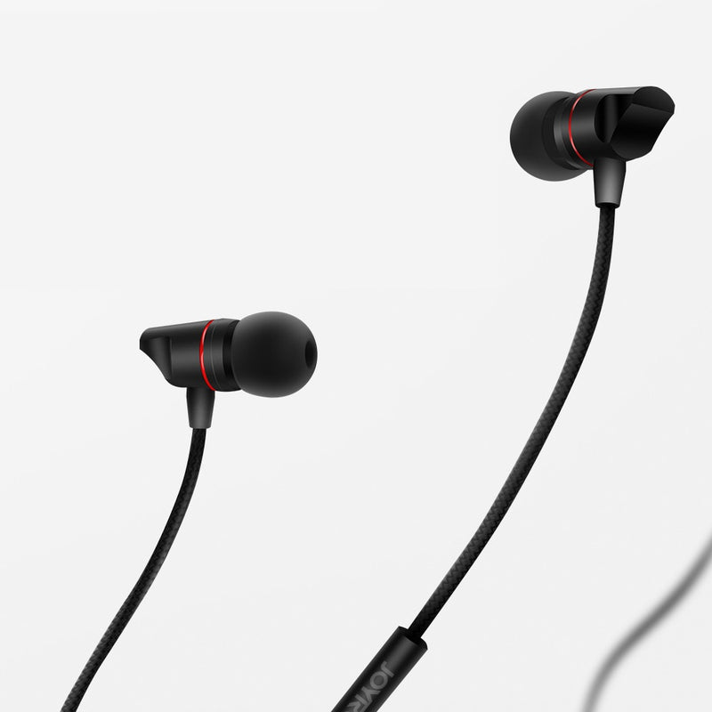 Joyroom Heavy Bass Earphone 3D Stereo In-ear Braided Wired Control Headphone with Mic