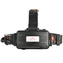 XANES 2602 1200LM 2T6 Led Bicycle Headlamp Telescopic Zoom Running Camping Adjustable 4 Modes