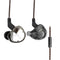 CCA C04 3.5mm In Ear Balanced Armature Dynamic Dual Drivers Earphone HiFi Music Sports With Mic Detachable Cable